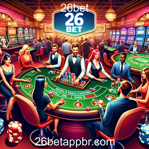 A Experiência Imersiva dos Jogos Ao Vivo na 26bet